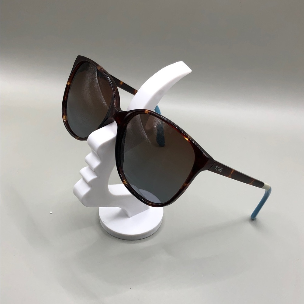 Toms Tortoise Butterfly Sandela Handcrafted Sunglasses Semi Oversized